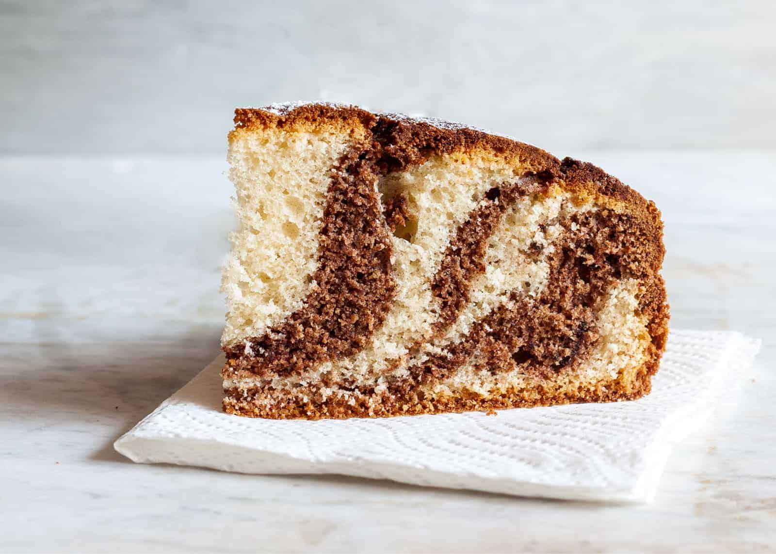 Chocolate  Vanilla Marble Cake Recipe  Great British Chefs