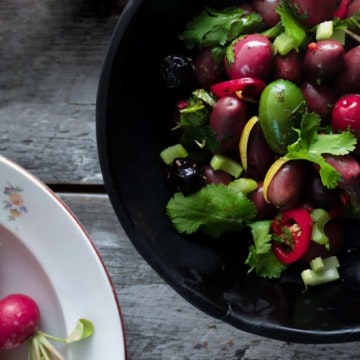 Marinated olives - recipe